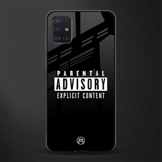 explicit content glass case for samsung galaxy a71 image