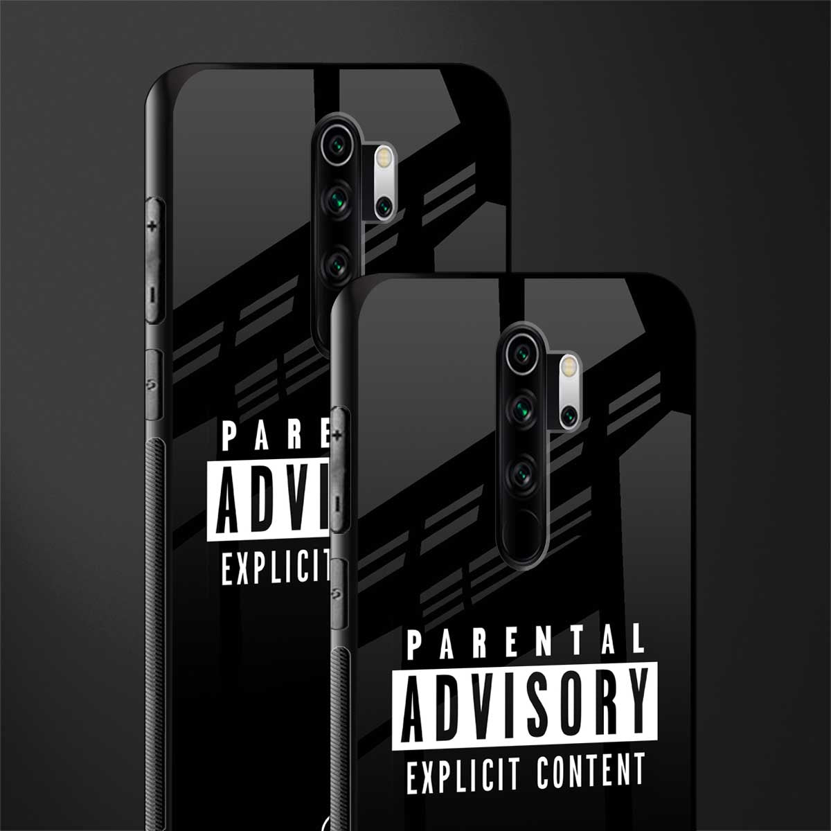 explicit content glass case for redmi note 8 pro image-2