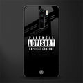 explicit content glass case for redmi note 8 pro image
