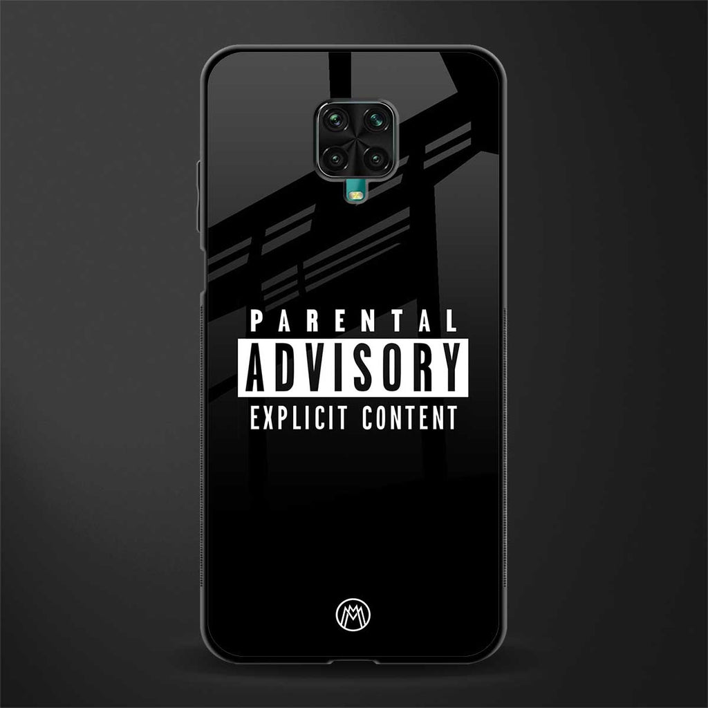 explicit content glass case for redmi note 9 pro image
