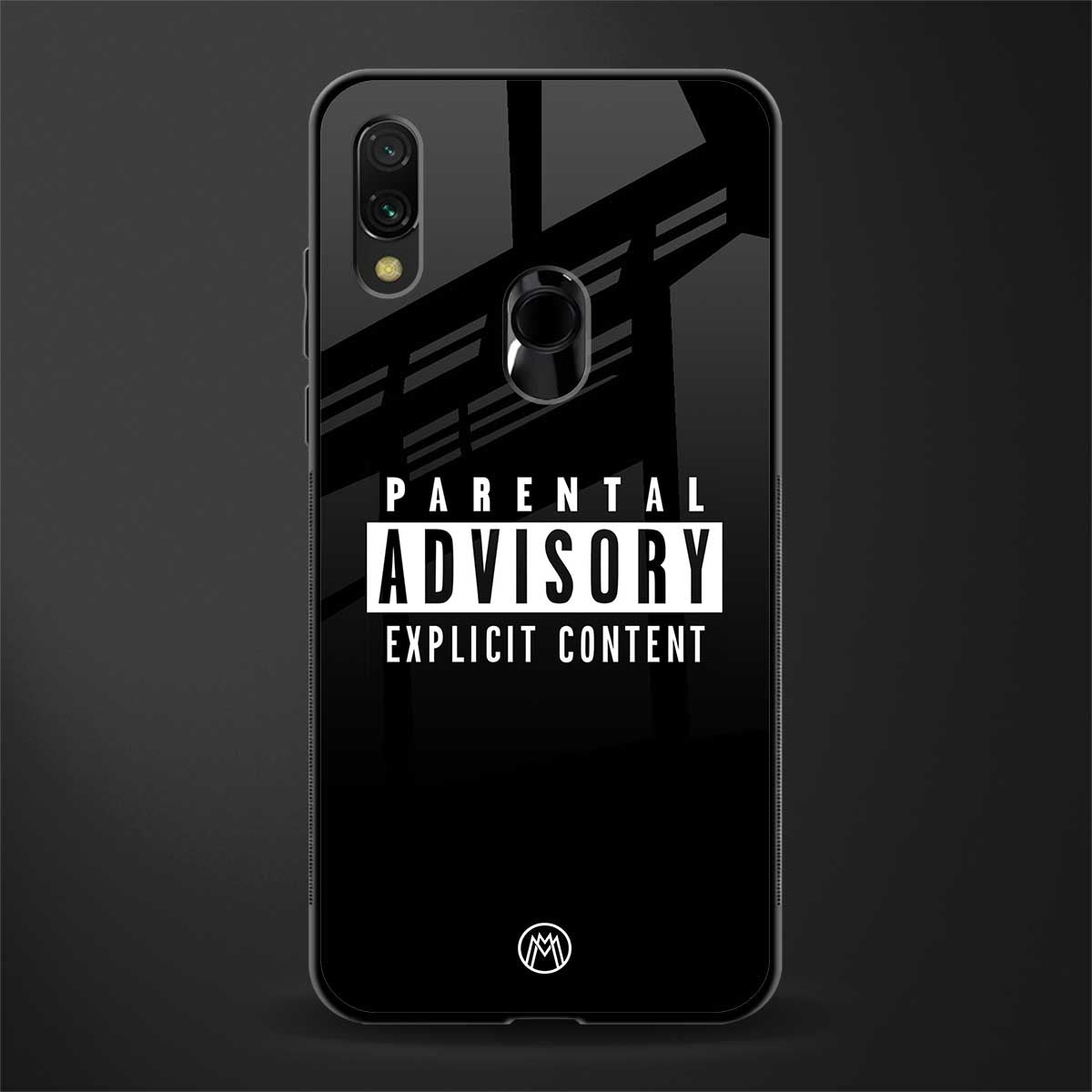 explicit content glass case for redmi note 7 pro image