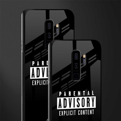 explicit content glass case for samsung galaxy s9 plus image-2