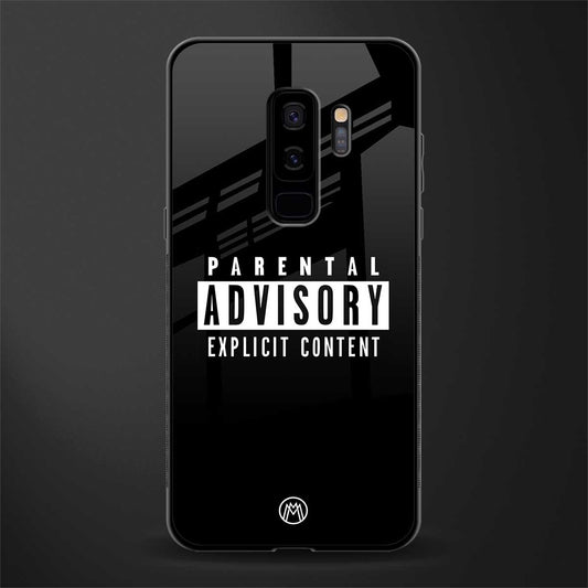 explicit content glass case for samsung galaxy s9 plus image