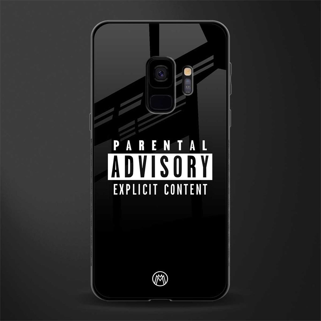 explicit content glass case for samsung galaxy s9 image