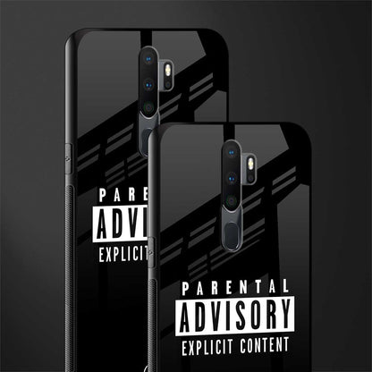 explicit content glass case for oppo a5 2020 image-2
