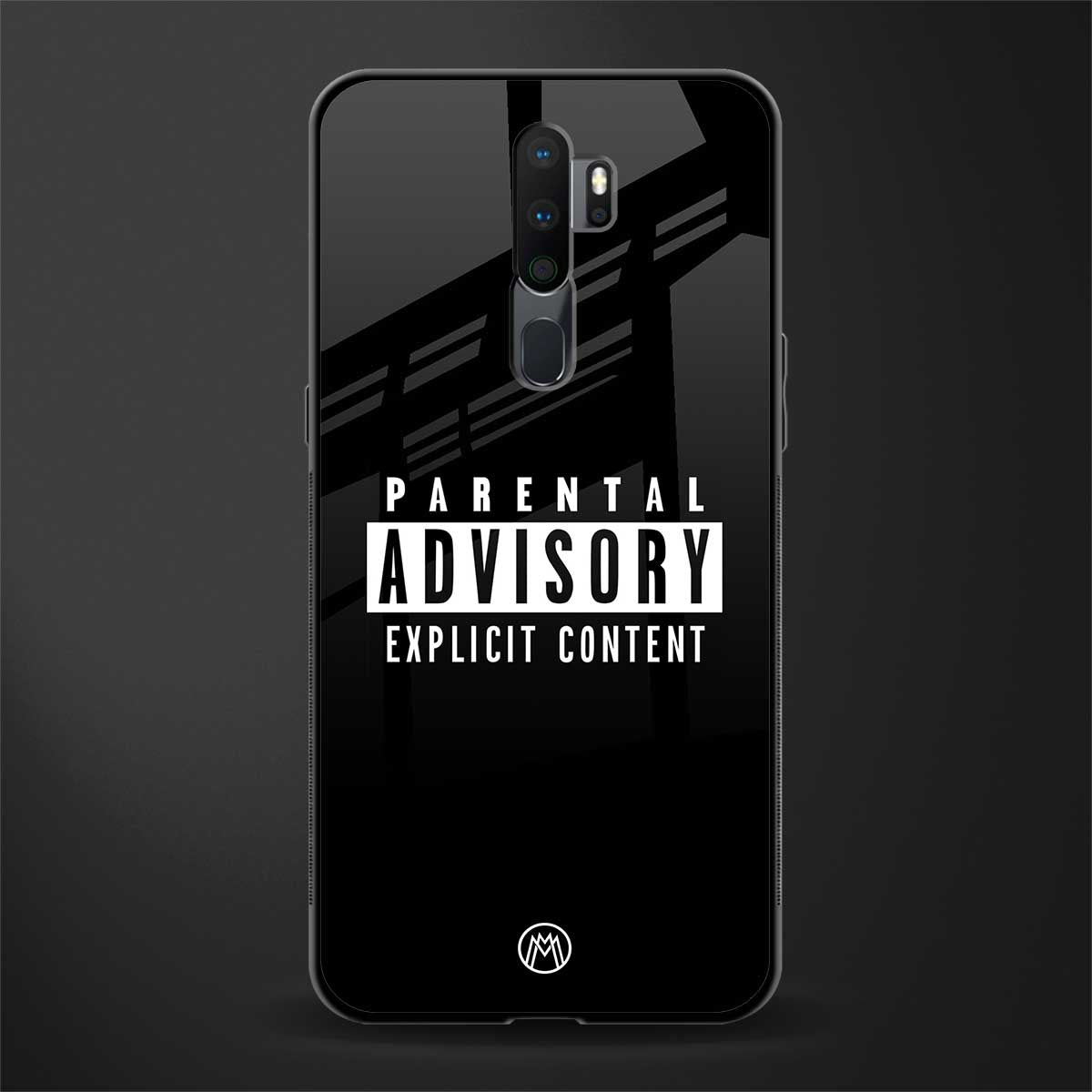 explicit content glass case for oppo a9 2020 image