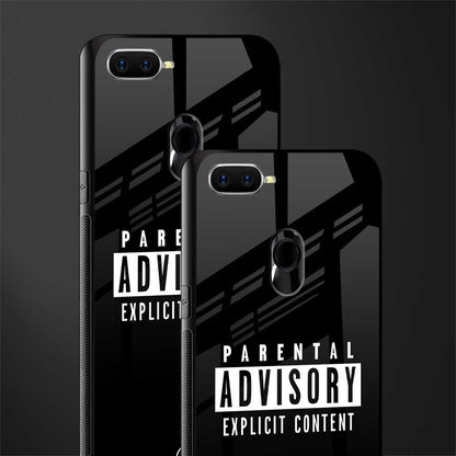 explicit content glass case for oppo a7 image-2
