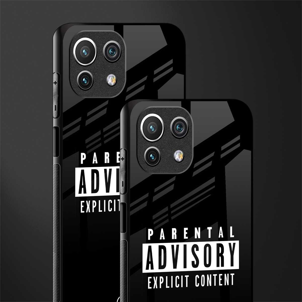 explicit content glass case for mi 11 lite image-2