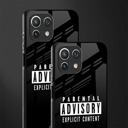 explicit content glass case for mi 11 lite image-2