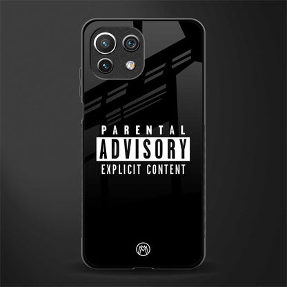 explicit content glass case for mi 11 lite image