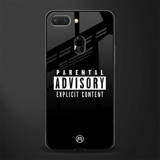 explicit content glass case for oppo a5 image