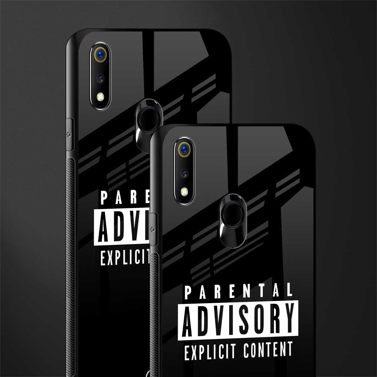 explicit content glass case for realme 3 pro image-2