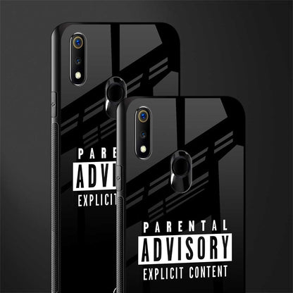 explicit content glass case for realme 3 pro image-2