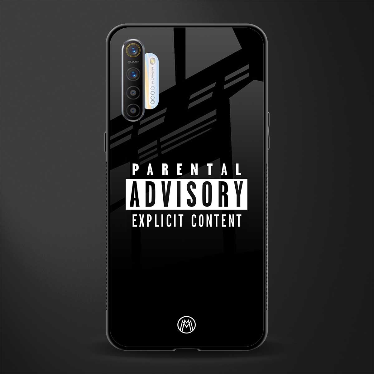 explicit content glass case for realme x2 image