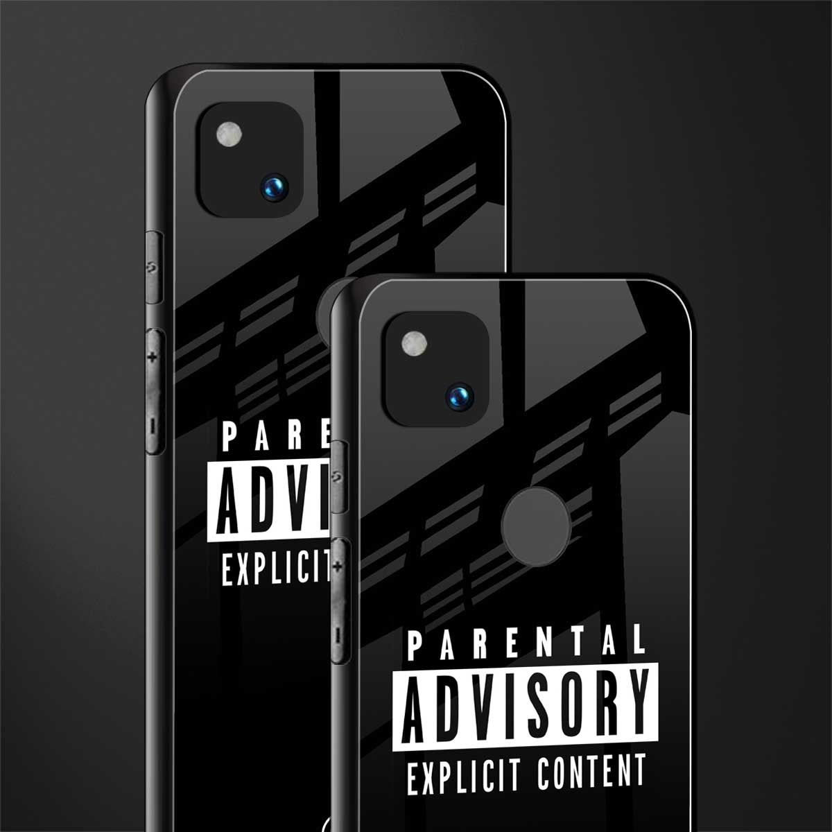 explicit content back phone cover | glass case for google pixel 4a 4g