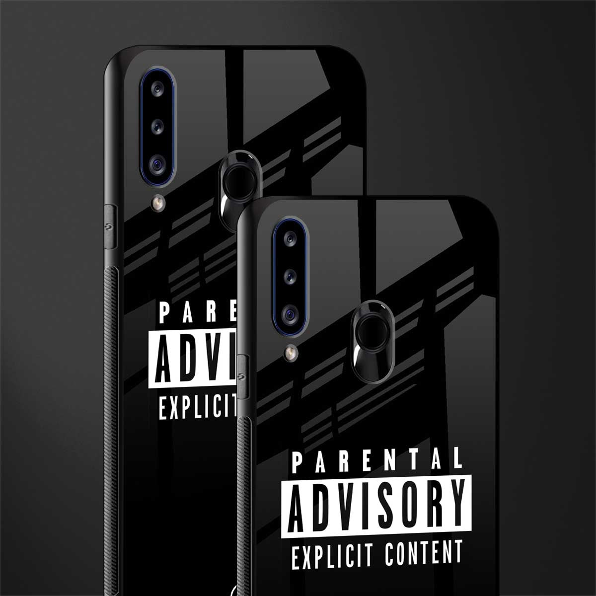 explicit content glass case for samsung galaxy a20s image-2