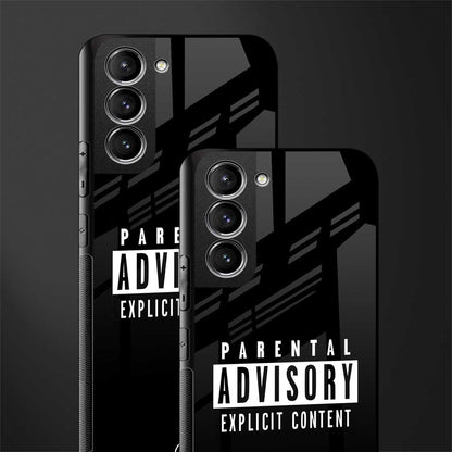 explicit content glass case for samsung galaxy s21 plus image-2