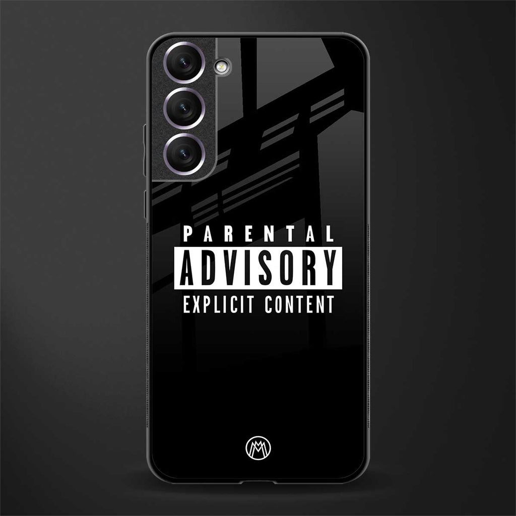 explicit content glass case for samsung galaxy s21 plus image