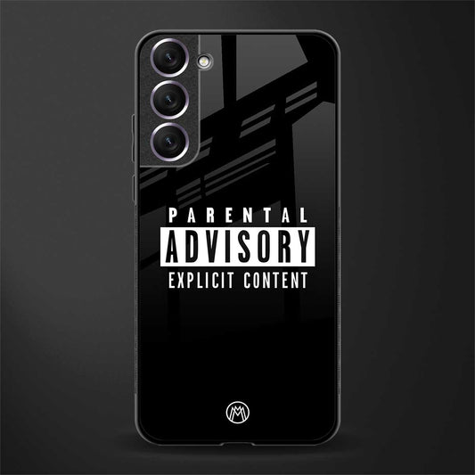 explicit content glass case for samsung galaxy s21 plus image
