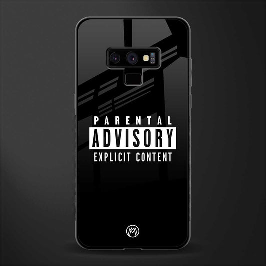 explicit content glass case for samsung galaxy note 9 image
