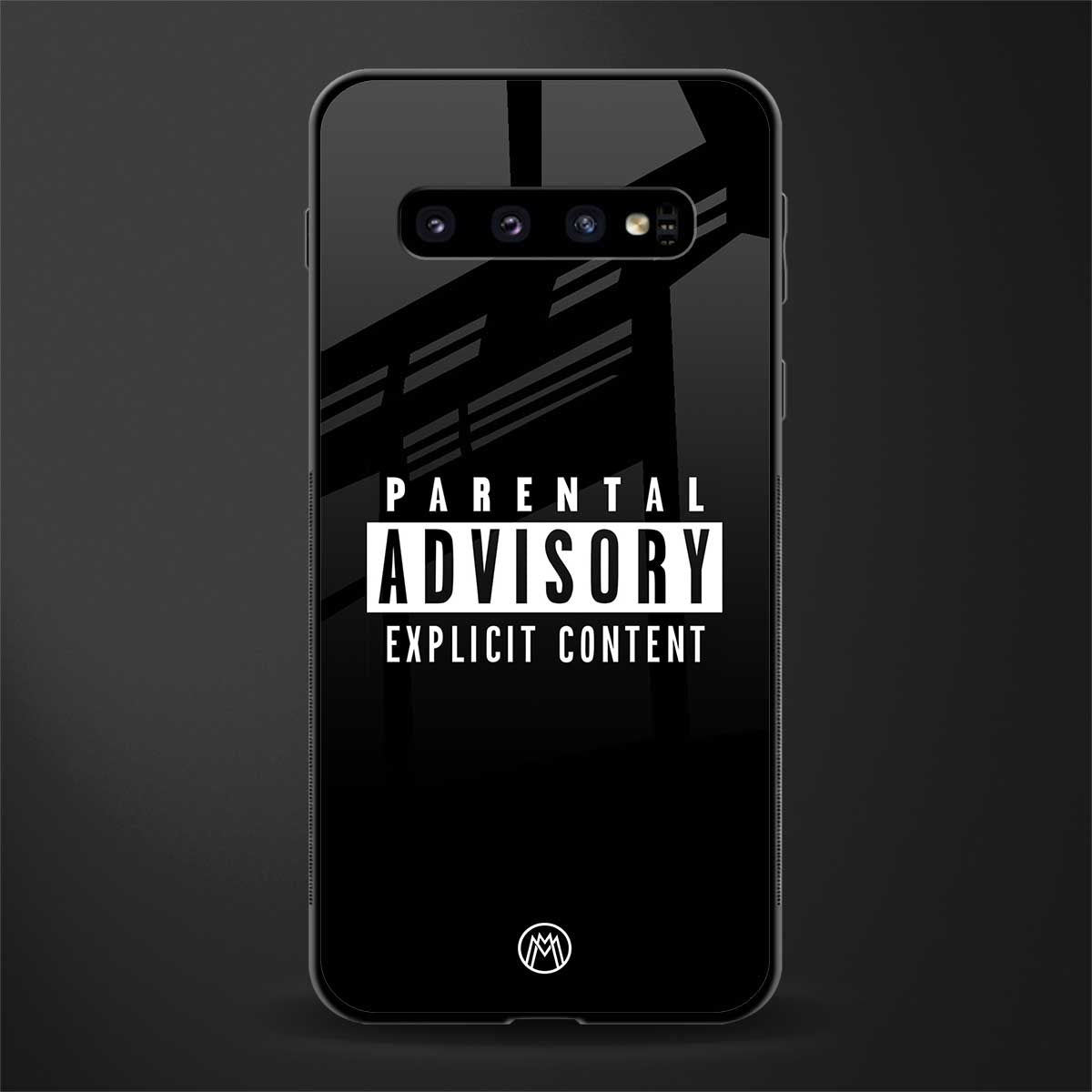 explicit content glass case for samsung galaxy s10 image