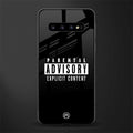 explicit content glass case for samsung galaxy s10 plus image