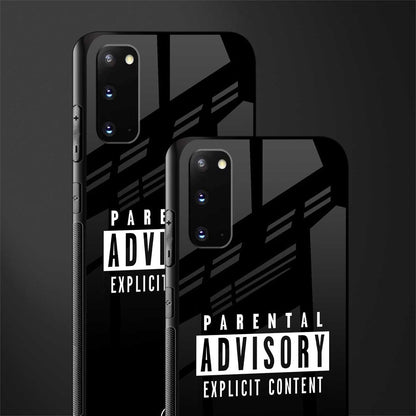 explicit content glass case for samsung galaxy s20 image-2