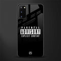 explicit content glass case for samsung galaxy s20 image