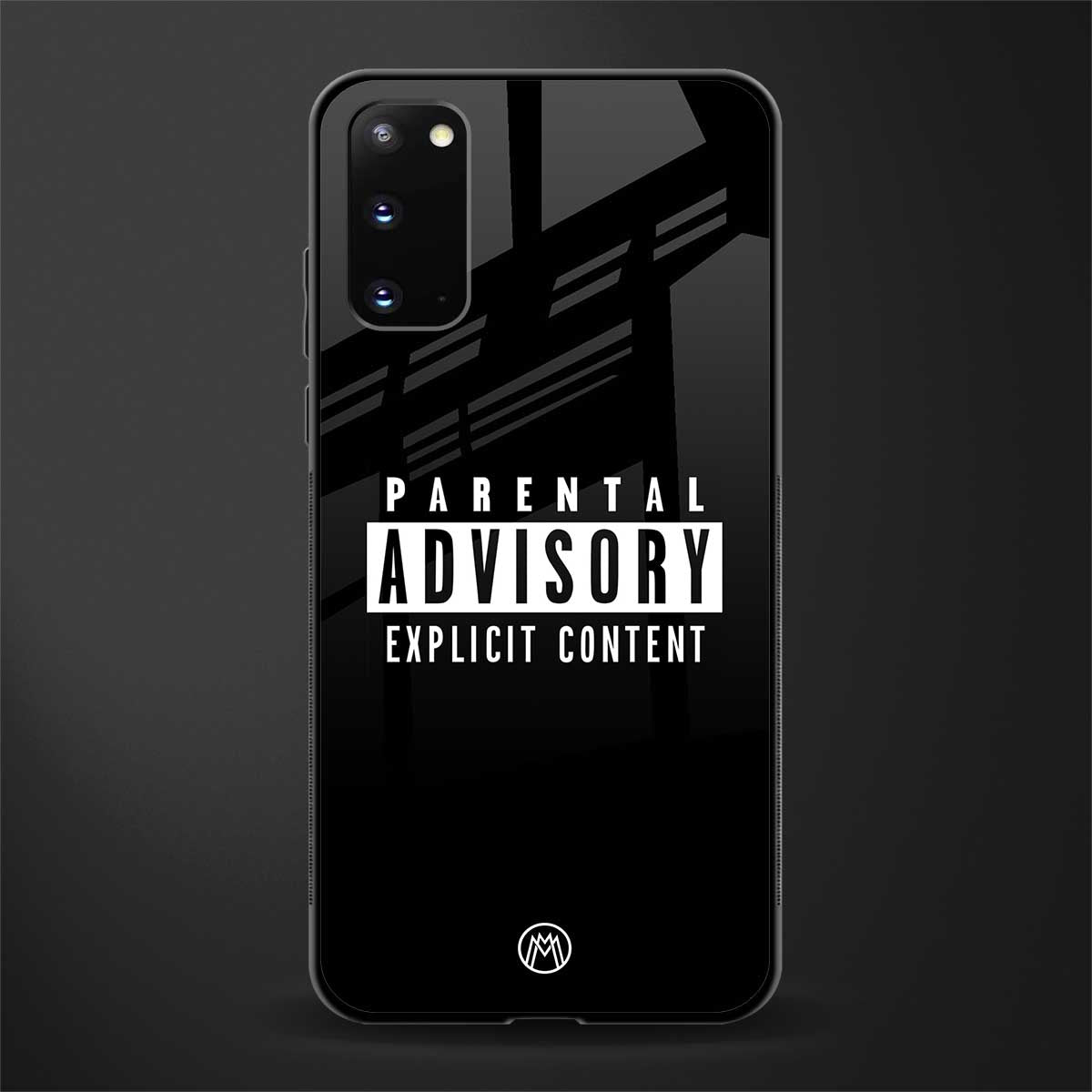 explicit content glass case for samsung galaxy s20 image