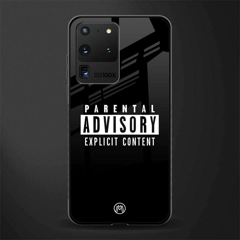 explicit content glass case for samsung galaxy s20 ultra image