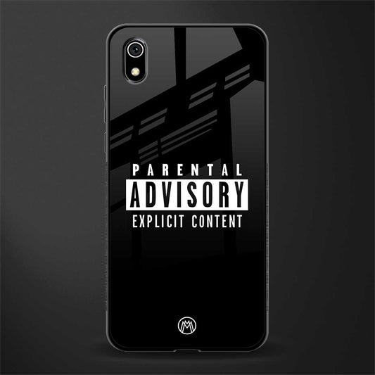 explicit content glass case for redmi 7a image