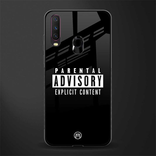 explicit content glass case for vivo y15 image