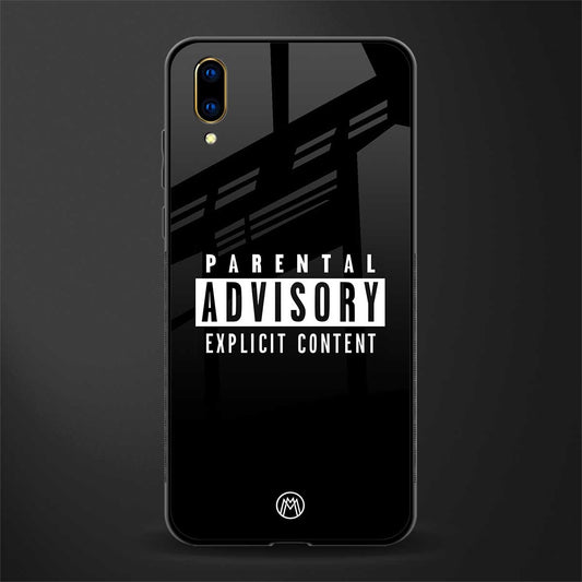 explicit content glass case for vivo v11 pro image