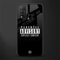 explicit content glass case for vivo y50 image