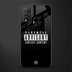 explicit content glass case for vivo y50 image
