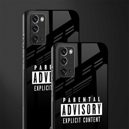 explicit content glass case for samsung galaxy note 20 image-2