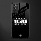 explicit content glass case for samsung galaxy note 20 image