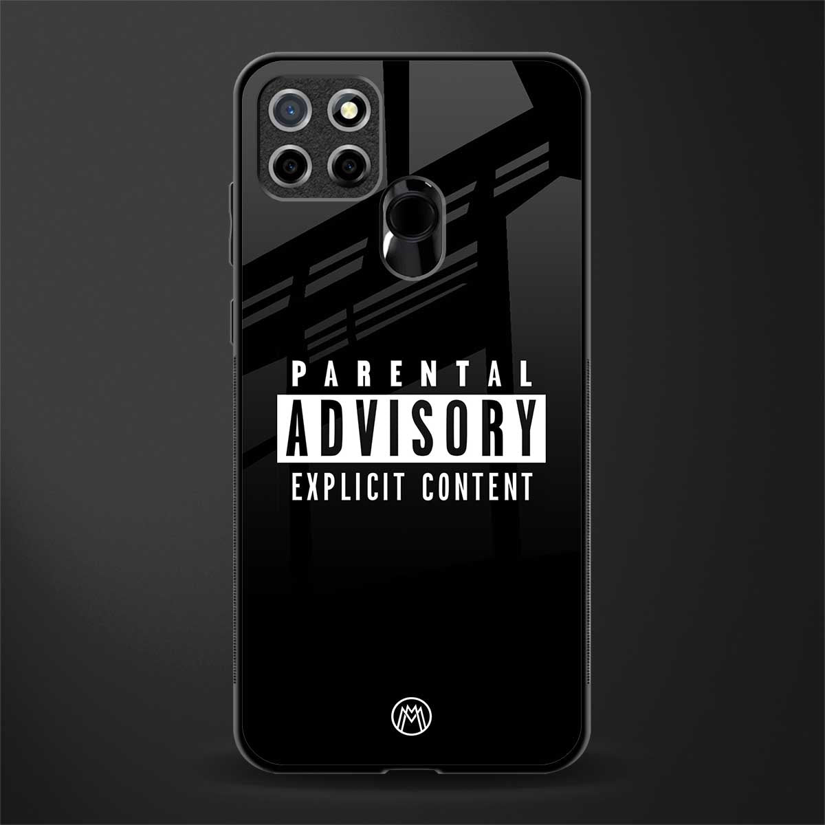 explicit content glass case for realme narzo 20 image