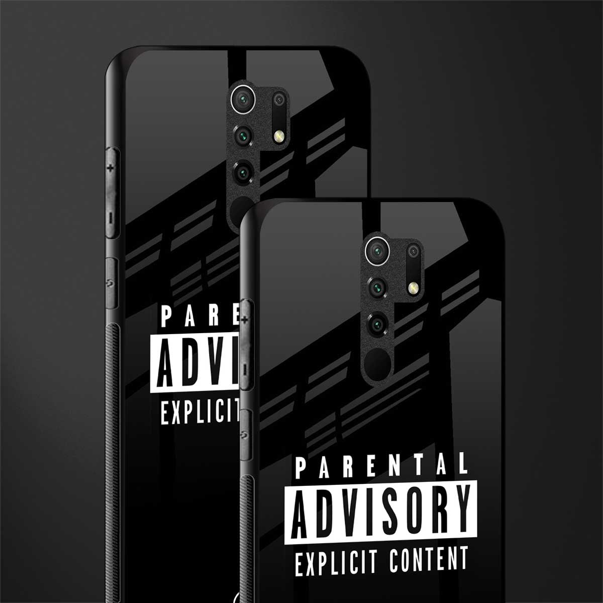 explicit content glass case for redmi 9 prime image-2