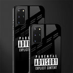 explicit content glass case for samsung galaxy s20 plus image-2