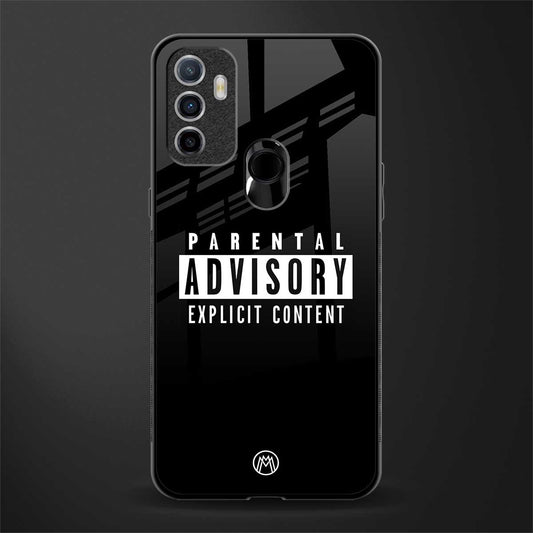 explicit content glass case for oppo a53 image