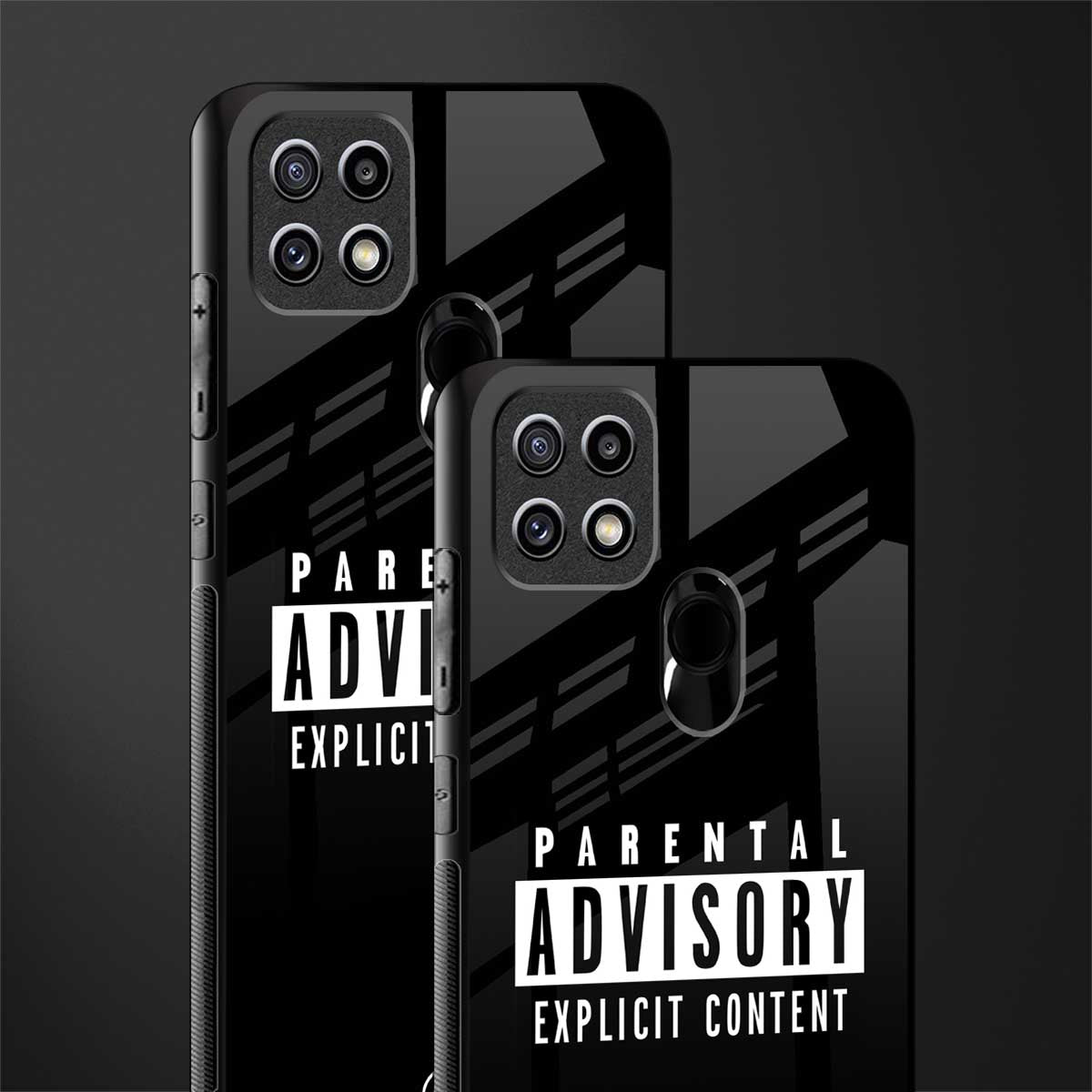explicit content glass case for oppo a15s image-2