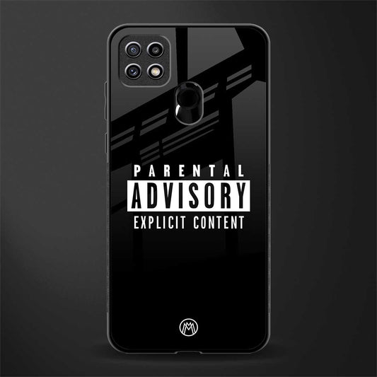explicit content glass case for oppo a15 image