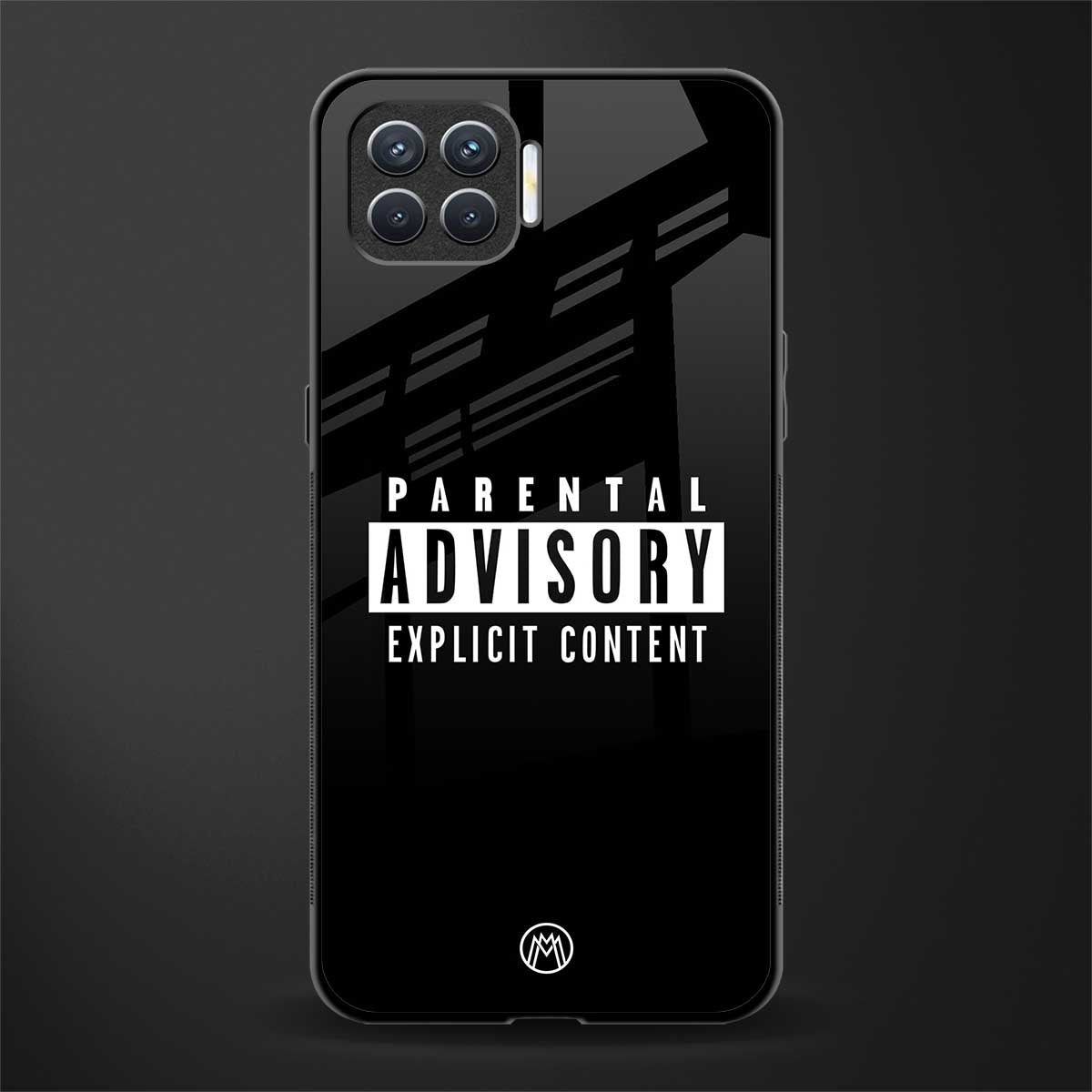 explicit content glass case for oppo f17 pro image