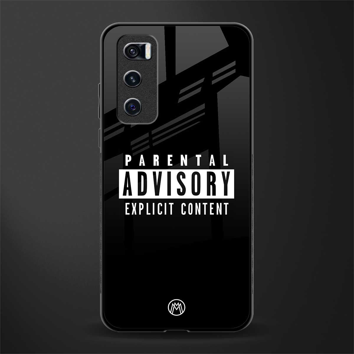 explicit content glass case for vivo v20 se image