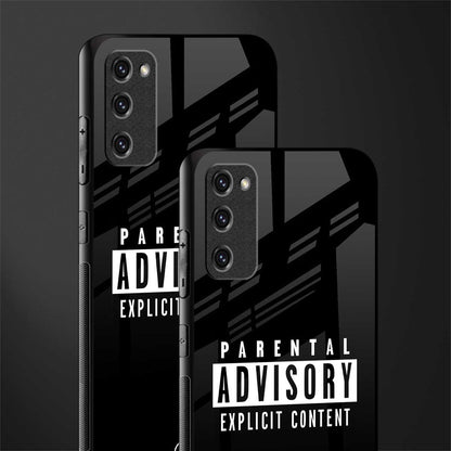 explicit content glass case for samsung galaxy s20 fe image-2