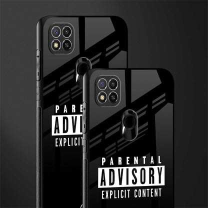 explicit content glass case for redmi 9 image-2