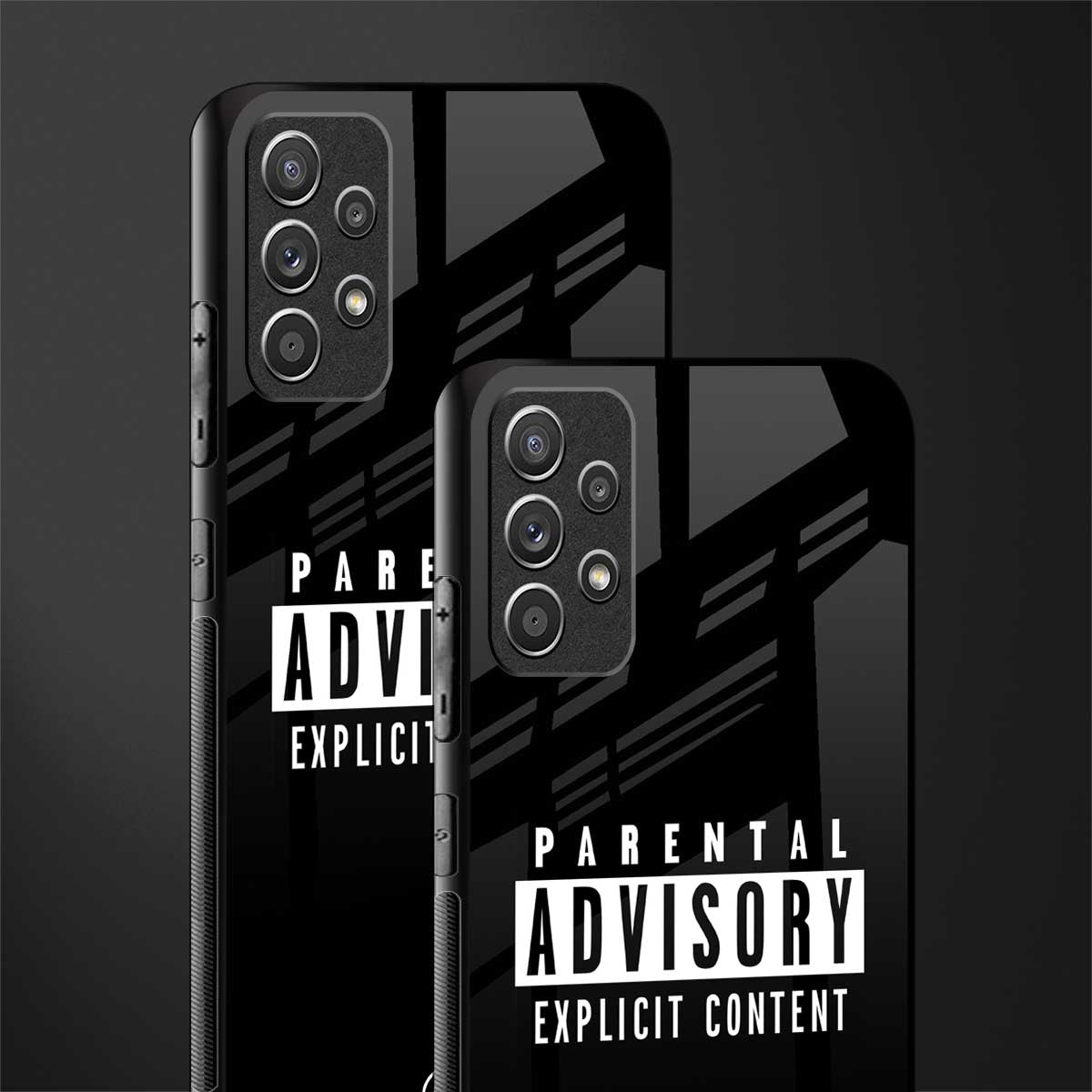 explicit content glass case for samsung galaxy a52 image-2