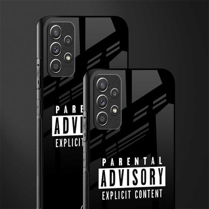 explicit content glass case for samsung galaxy a52 image-2