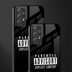 explicit content glass case for samsung galaxy a72 image-2